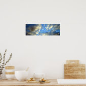 Panoramisch Storm Clouds Print Poster (Keuken)