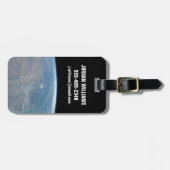 Panoramisch Texas en de Golf van Mexico Bagagelabel (Voorkant horizontaal)