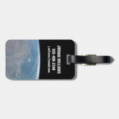 Panoramisch Texas en de Golf van Mexico Bagagelabel (Achterkant horizontaal)