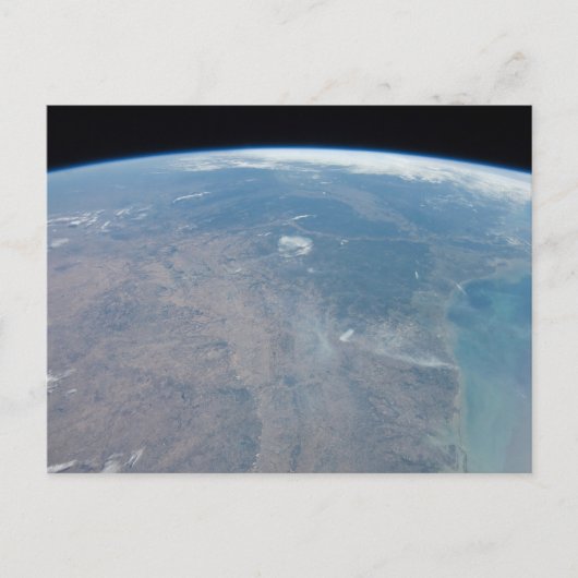 Panoramisch Texas en de Golf van Mexico Briefkaart (Voorkant)