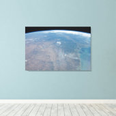 Panoramisch Texas en de Golf van Mexico Canvas Afdruk (Insitu (Houten vloer))