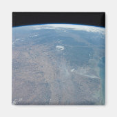 Panoramisch Texas en de Golf van Mexico Magneet (Voorkant)