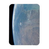 Panoramisch Texas en de Golf van Mexico Magneet (Verticaal)