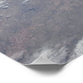 Panoramisch Texas en de Golf van Mexico Poster (Hoek)