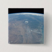 Panoramisch Texas en de Golf van Mexico Vierkante Button 5,1 Cm (Voorkant)