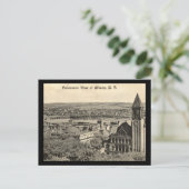 Panoramisch Uitzicht, Albany 1910 Briefkaart (Staand voorkant)