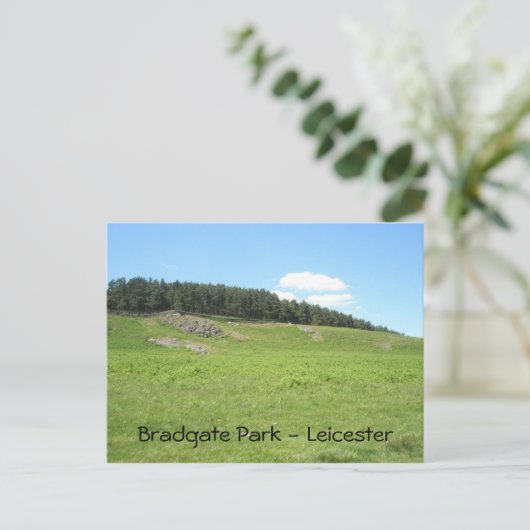 Panoramisch Uitzicht Bradgate Park Briefkaart (Staand voorkant)