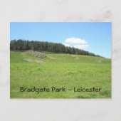 Panoramisch Uitzicht Bradgate Park Briefkaart (Voorkant)