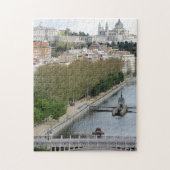 Panoramisch uitzicht, Madrid, Spanje Legpuzzel (Verticaal)