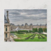 Panoramisch Uitzicht Musee du Louvre Briefkaart (Voorkant)