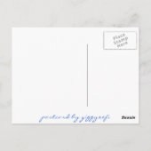 Panoramisch uitzicht Oia, Griekenland Briefkaart (Achterkant)