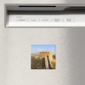Panoramisch uitzicht op de Grote Muur, China 2 Magneet (Insitu (Vaatwasser))