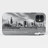 Panoramisch uitzicht op de skyline van Chicago in Case-Mate iPhone Case (Achterkant (horizontaal))
