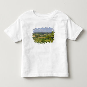 Panoramisch uitzicht op landbouwgrond ten zuiden v kinder shirts