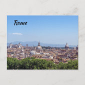 Panoramisch uitzicht op Rome vanuit Castel Sant'An Briefkaart (Voorkant)