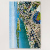 Panoramisch uitzicht op Toronto vanaf CN tower, Ca Legpuzzel (Verticaal)