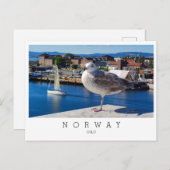 Panoramisch uitzicht Oslo, Noorwegen Briefkaart (Voorkant / Achterkant)