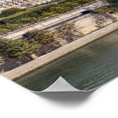 Panoramisch uitzicht over Parijs vanaf het dak van Poster (Hoek)