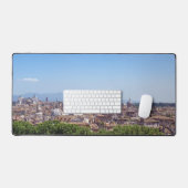 Panoramisch uitzicht Rome van Castel Sant'Angelo Bureaumat (Keyboard & Muis)