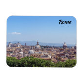 Panoramisch uitzicht Rome van Castel Sant'Angelo Magneet (Horizontaal)