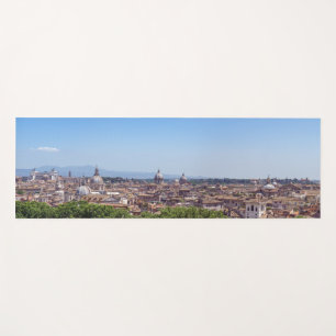 Panoramisch uitzicht Rome van Castel Sant'Angelo Yogamat