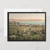 Panoramisch uitzicht, Tiberias, Heilig Land (d.w.z Briefkaart (Voorkant / Achterkant)