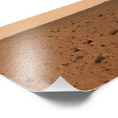 Panoramisch uitzicht van Bonneville Crater Foto Afdruk (Hoek)