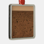 Panoramisch uitzicht van Bonneville Crater Metalen Ornament (Rechts)