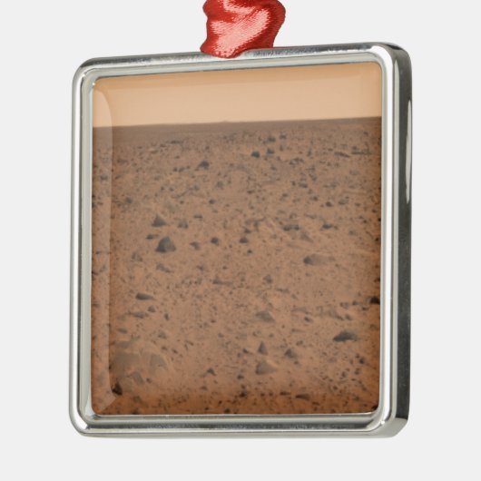 Panoramisch uitzicht van Bonneville Crater Metalen Ornament (Links)