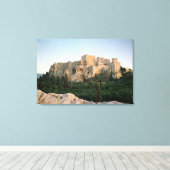 Panoramisch uitzicht van de Acropolis Canvas Afdruk (Insitu (Houten vloer))