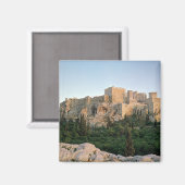 Panoramisch uitzicht van de Acropolis Magneet (Voorkant / Achterkant)