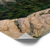 Panoramisch uitzicht van de Acropolis Poster (Hoek)