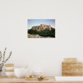 Panoramisch uitzicht van de Acropolis Poster (Keuken)