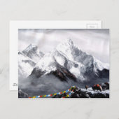 Panoramisch Uitzicht van de Everest Mountain Briefkaart (Voorkant / Achterkant)