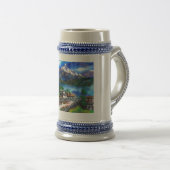 Panoramisch Uitzicht van de Everest Mountain Nepal Bierpul (Voorkant rechts)