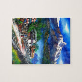 Panoramisch Uitzicht van de Everest Mountain Nepal Legpuzzel (Horizontaal)