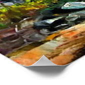 Panoramisch Uitzicht van de Everest Mountain Nepal Poster (Hoek)