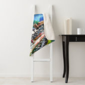 Panoramisch Uitzicht van de Everest Mountain Nepal Sherpa Deken (In situ)