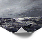 Panoramisch Uitzicht van de Everest Mountain Poster (Hoek)