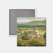 Panoramisch Uitzicht van de Ile-de-France Magneet (Voorkant / Achterkant)