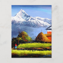 Panoramisch Uitzicht van de prachtige Everest Moun