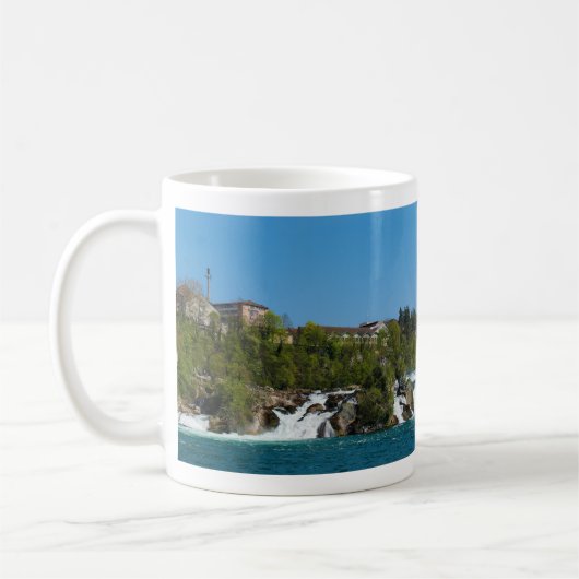 Panoramisch uitzicht van de Rijn-Herfst Koffiemok (Links)