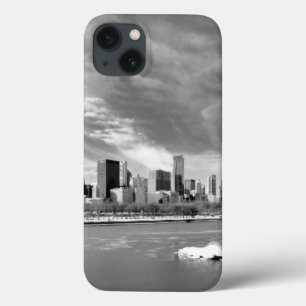 Panoramisch uitzicht van de skyline van Chicago in iPhone 13 Hoesje