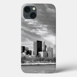 Panoramisch uitzicht van de skyline van Chicago in iPhone 13 Hoesje