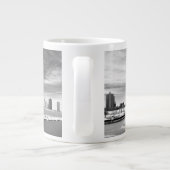 Panoramisch uitzicht van de skyline van Chicago in Grote Koffiekop (Achterkant)