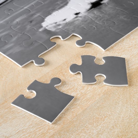 Panoramisch uitzicht van de skyline van Chicago in Legpuzzel (Zijkant)