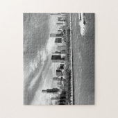 Panoramisch uitzicht van de skyline van Chicago in Legpuzzel (Verticaal)