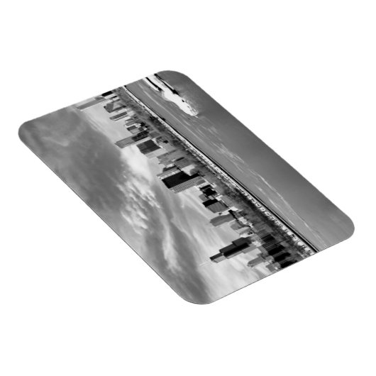 Panoramisch uitzicht van de skyline van Chicago in Magneet (Rechterzijde)