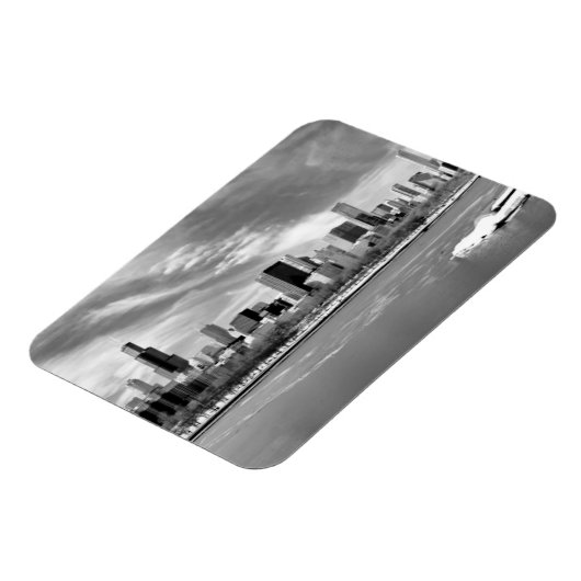 Panoramisch uitzicht van de skyline van Chicago in Magneet (Linkerzijde)