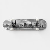 Panoramisch uitzicht van de skyline van Chicago in Skateboard (Horizontaal)